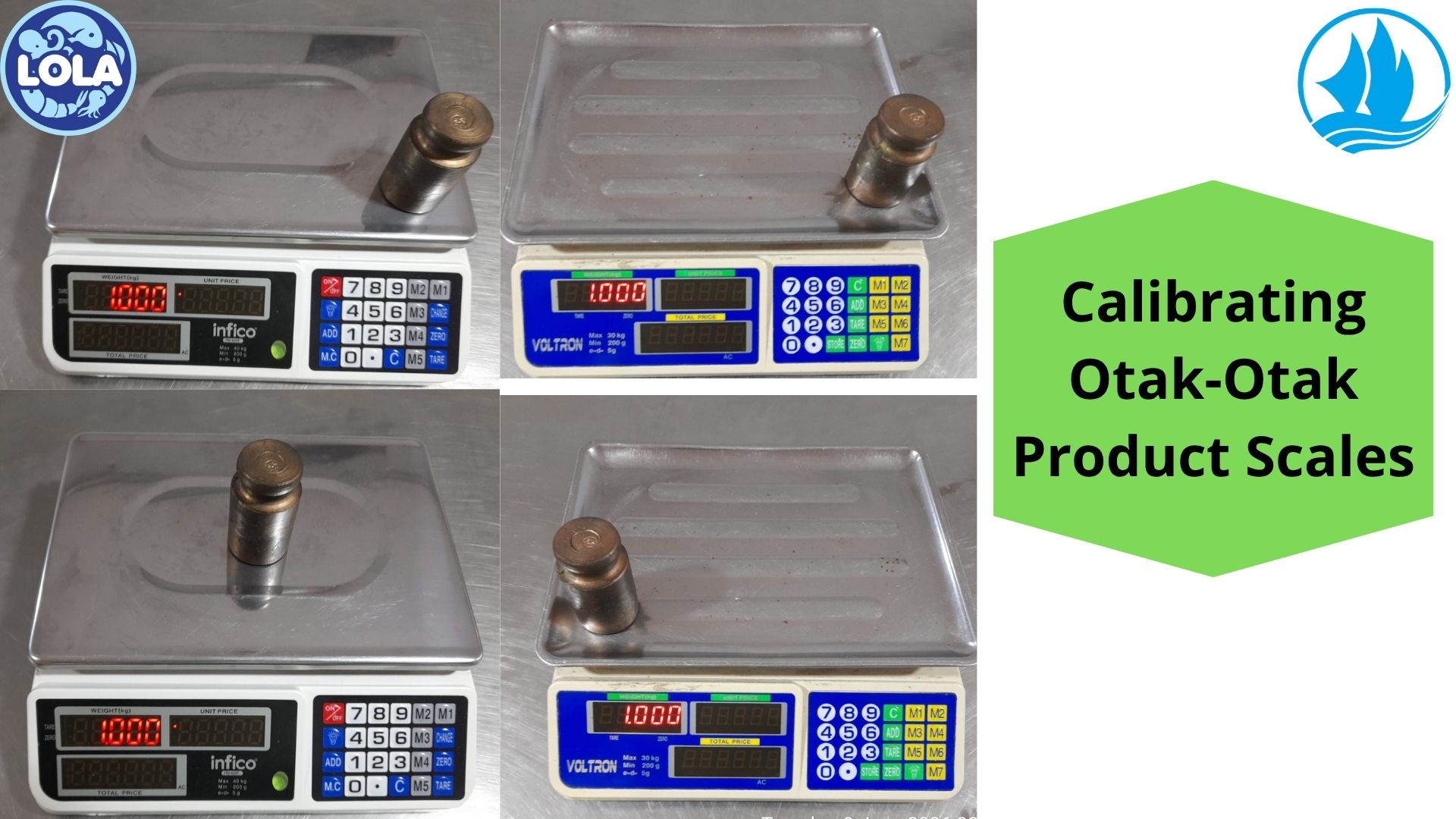 Calibrating Otak-Otak Product Scales